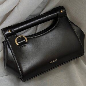 Sancia Adalyne Black Crossbody Bag NWT